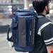  برند: نایکمدل: الگانسنوع محصول: ساک ورزشی سه‌کارهرنگ‌بندی: مشکی، سرمه‌ای، طوسیجنس: برزنتویژگی: کاملاً ضدآبجای کفش: داردقابلیت دبل‌فیس: داردیراق‌آلات: کاملاً فلزینوار: بافتنی با تراکم بالا (الگانس)آستر: خارجیقابلیت تبدیل: ساک دستی، ساک دوشی و کوله‌پشتی